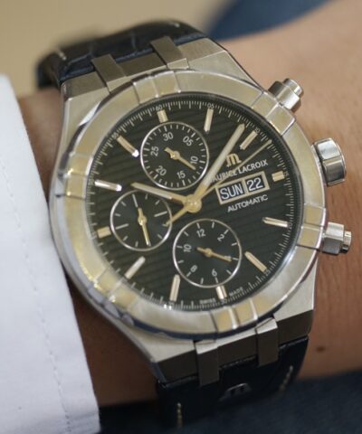 MAURICE LACROIX AIKON CHRONOGRAPH AI6038-SS001-330-1