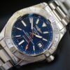 Breitling Avenger GMT II like new fullbox mặt xanh