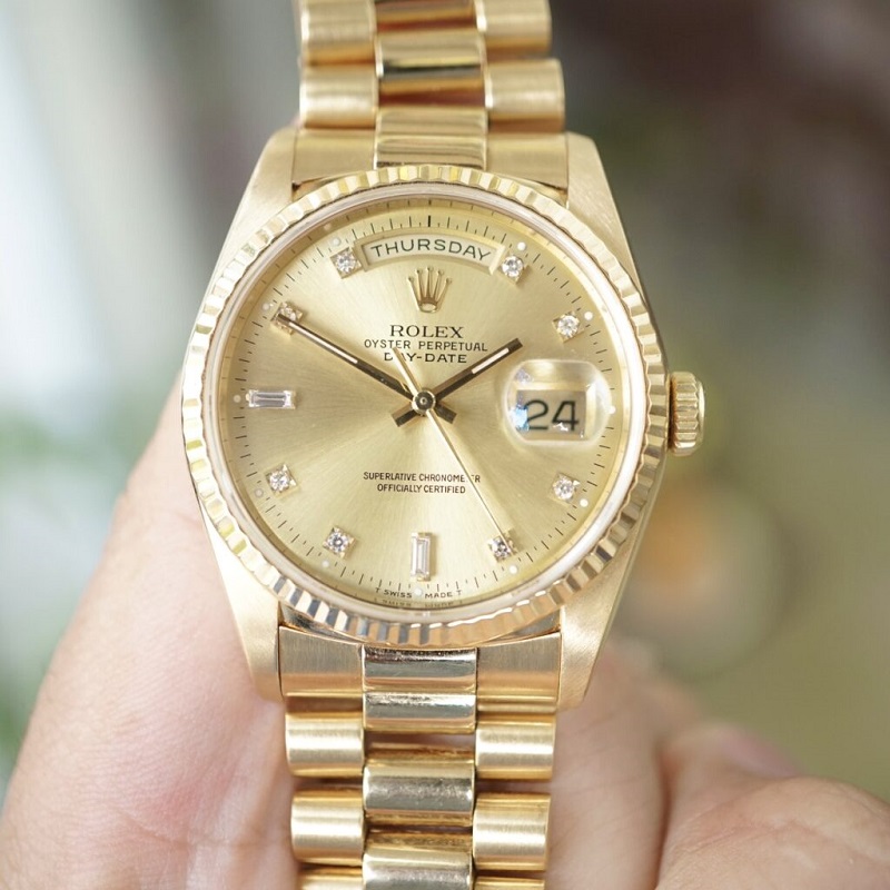 đồng hồ Rolex 18238 Day-Date President cũ chính hãng