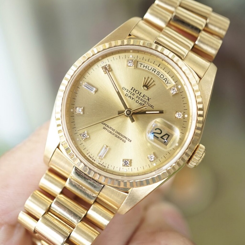 đồng hồ Rolex 18238 Day-Date President cũ chính hãng