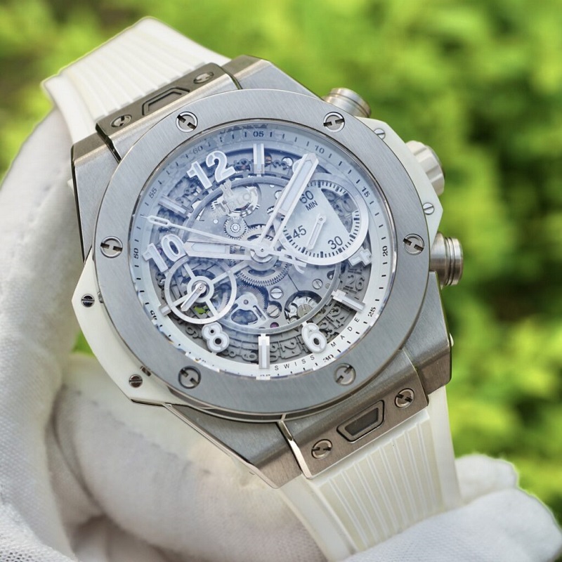 đồng hồ Hublot Big Bang Unico Titanium White 42mm 441.Ne.2010.Rw cũ chính hãng