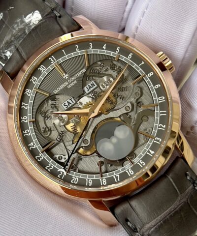 Vacheron Constantin Traditionnelle Complete Calendar Openface 4020T/000R-B654