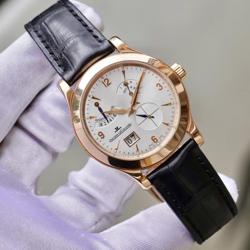 Jaeger- lecoultre master eight days power reserve rose gold 146.2.17