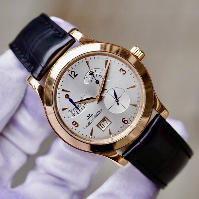 Jaeger- lecoultre master eight days power reserve rose gold 146.2.17