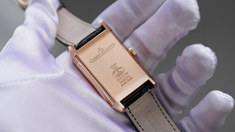 Jaeger-lecoultre reverso classic large duoface small seconds silver dial men's watch