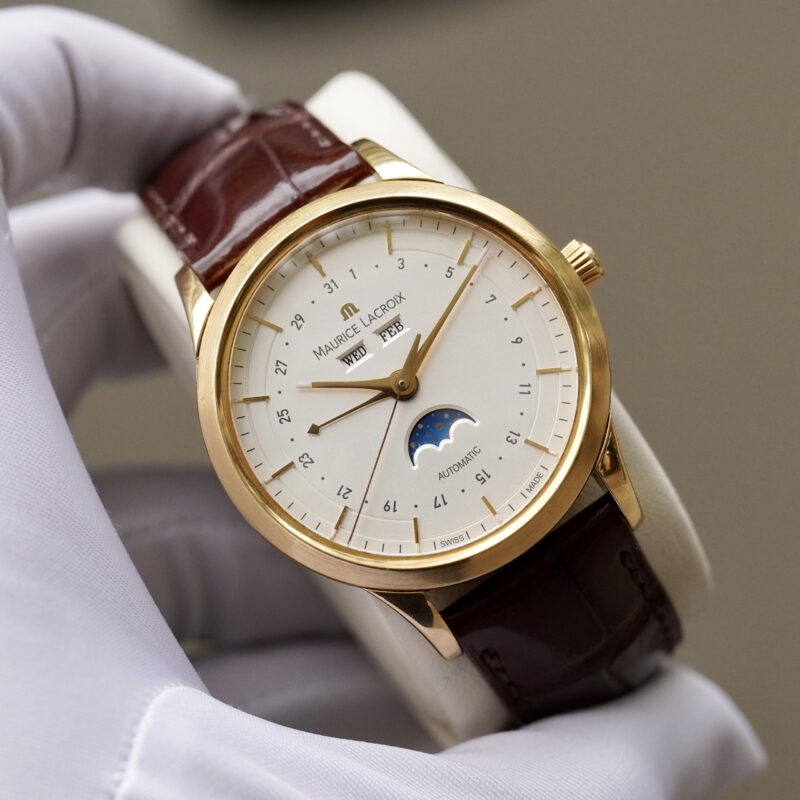 Maurice Lacroix Les Classiques Phase De Lune vàng 18k