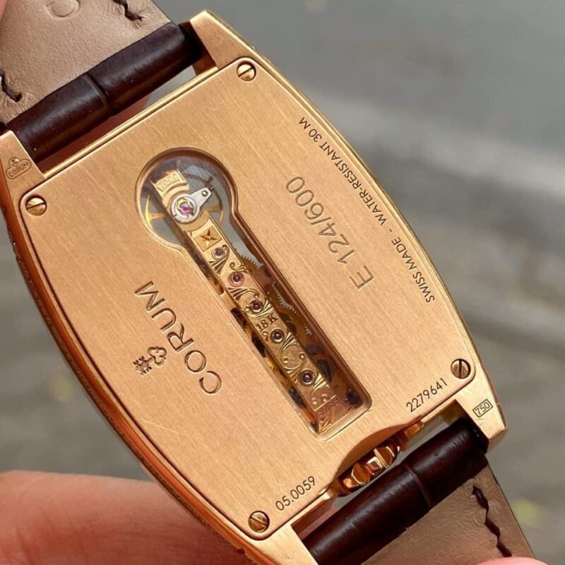 CORUM Golden Bridge 113.150.55/0002 FK02 Limited Edition 124/600 Diamond/18k Rose Gold.