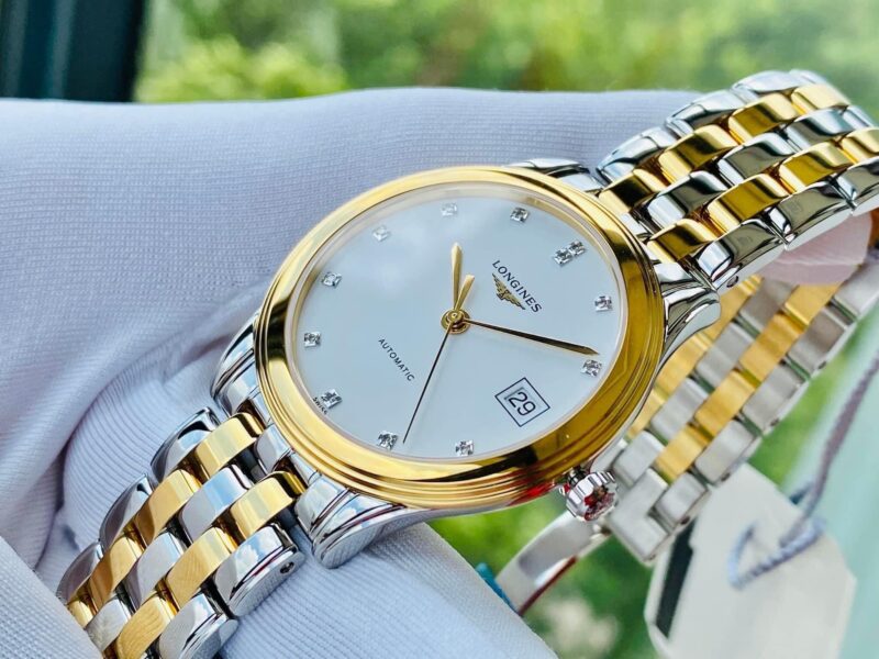 Longines Flagship Diamond Demi Gold - L4.774.3.27.7