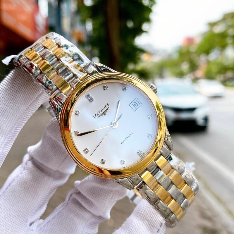 Longines Flagship Diamond Demi Gold - L4.774.3.27.7