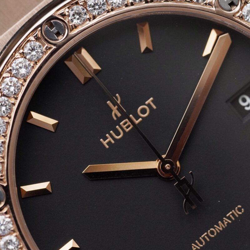  Hublot Classic Fusion King Gold Diamond Option 42mm  Fullbox 08/2021 