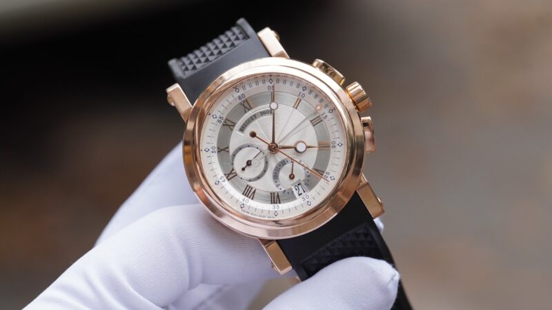 Breguet Marine Chronograph 42mm 5827br/12/5zu