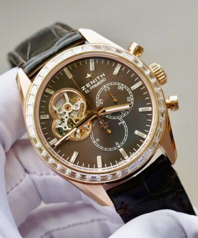 Zenith el primero chronomaster Diamond Baguette 22.2080.4061/76.c494