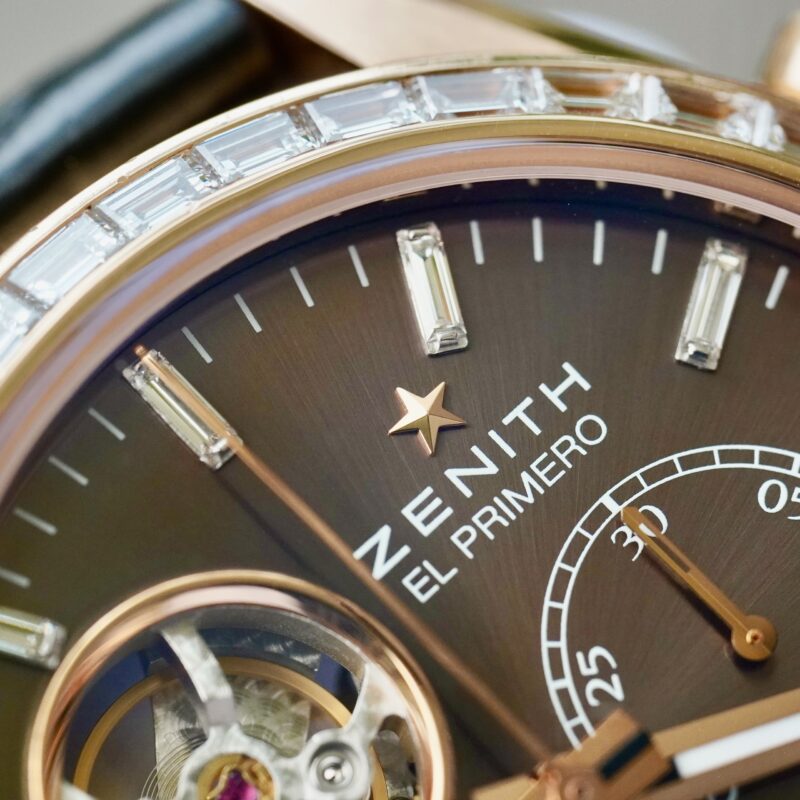 Zenith el primero chronomaster Diamond Baguette 22.2080.4061/76.c494