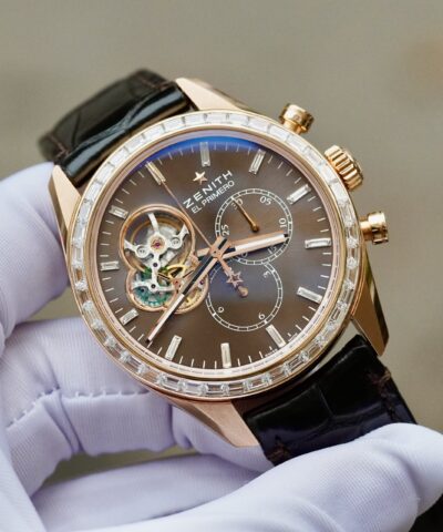 Zenith el primero chronomaster Diamond Baguette 22.2080.4061/76.c494