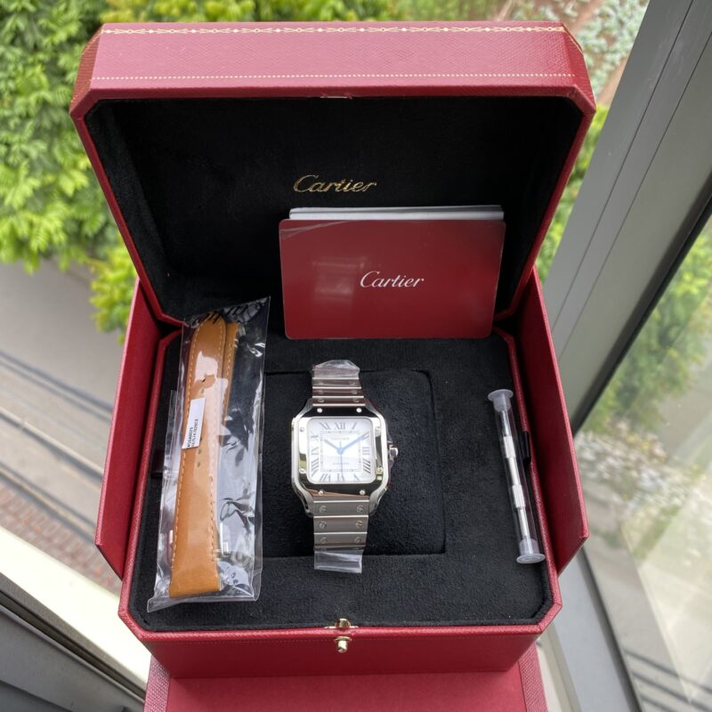 Cartier Santos De Cartier WSSA0029 Automatic Watch 35.1x41.9