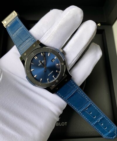 Đồng Hồ Hublot Classic Fusion Ceramic Blue 42mm 542.CM.7170.LR