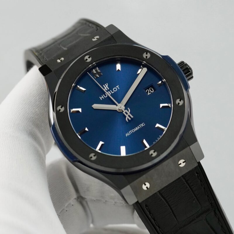 Đồng Hồ Hublot Classic Fusion Ceramic Blue 42mm 542.CM.7170.LR