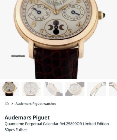 Audemars Piguet Millenary Perpetual Calendar - Limited Edition Rose Gold on Strap 25899OR.O.0067CR.01