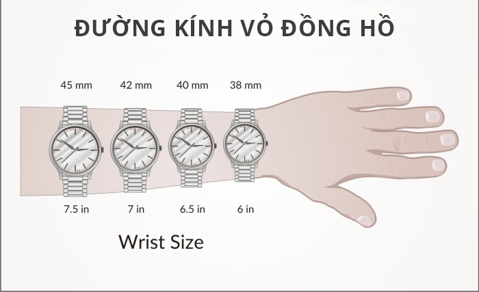 cách chọn đồng hồ nam