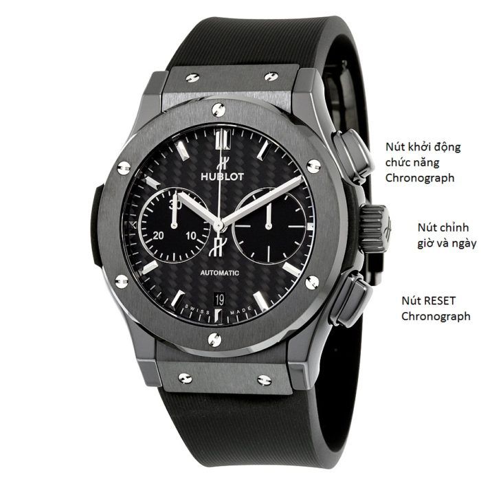 cách sử dụng đồng hồ Hublot