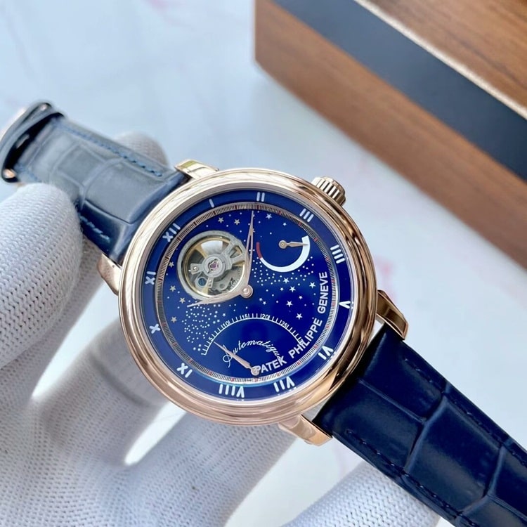 Đồng hồ Patek Philippe cơ lộ máy