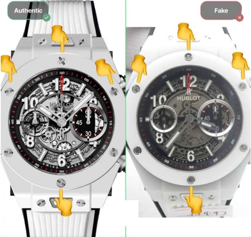 phân biệt Hublot thật giả