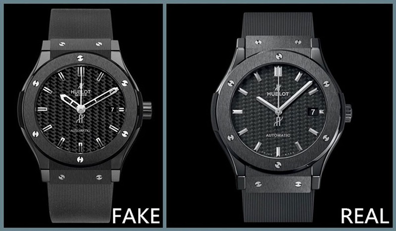 phân biệt Hublot thật giả