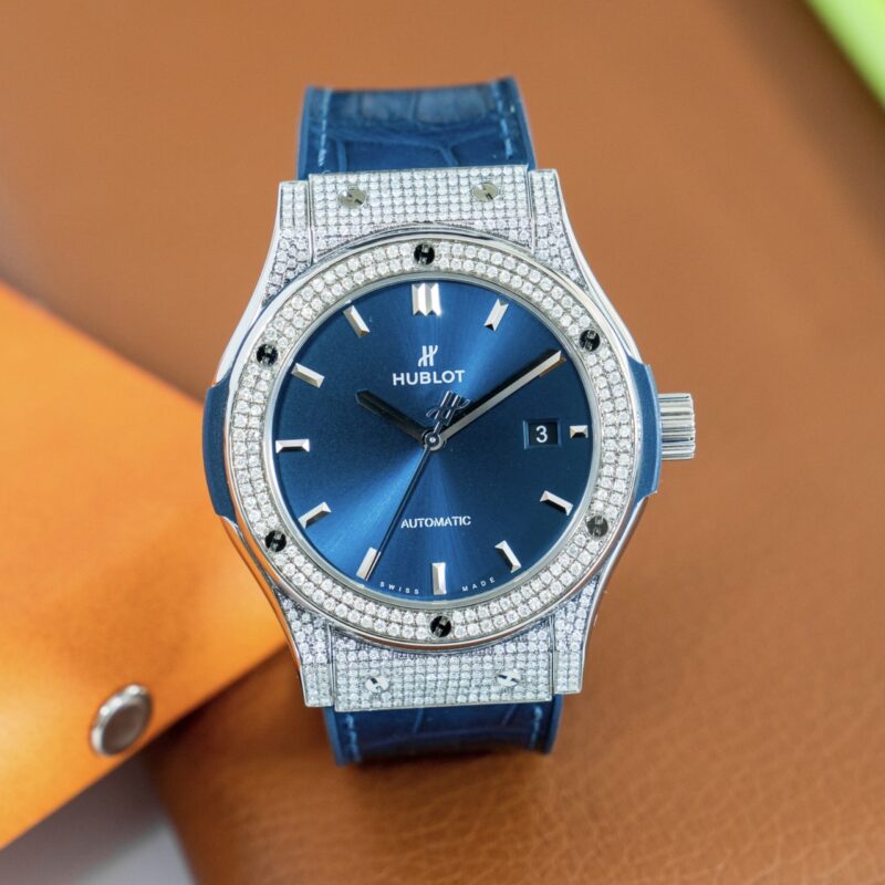 Hublot Classic Fusion Blue Dial 42mm Fullbox