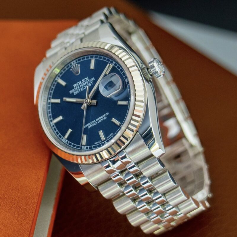 Rolex DateJust 116234 Blue Dial Fullbox