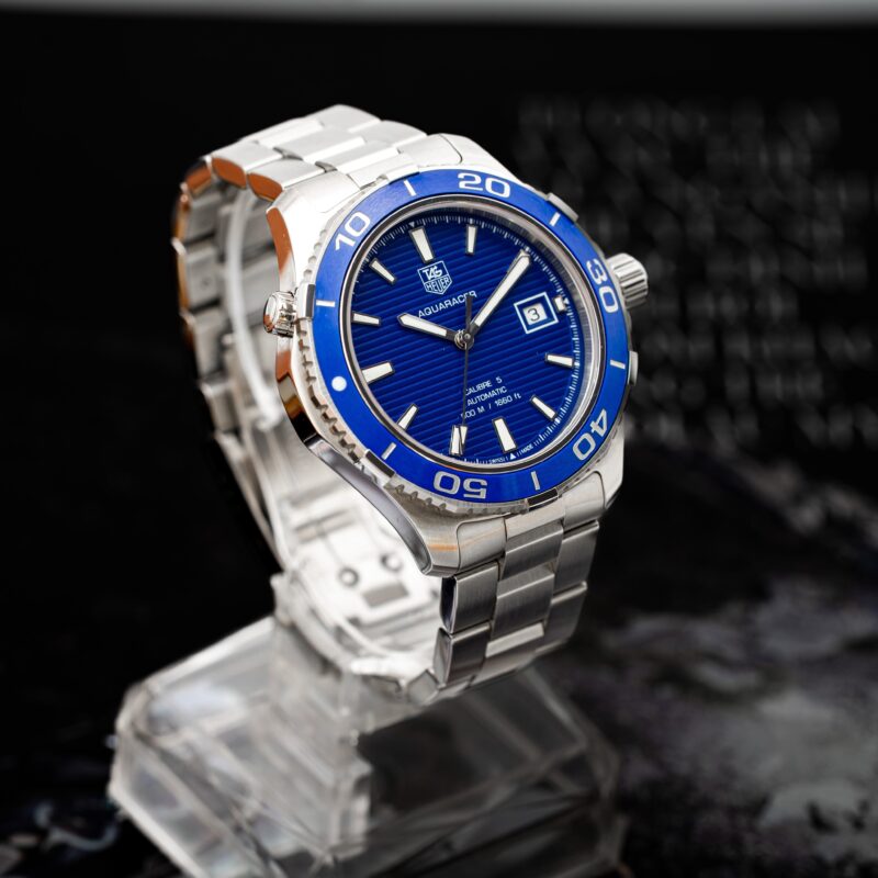 Đồng hồ Tag Heuer Aquaracer Automatic Blue Ceramic WAK2111.BA0830 Cũ Chính Hãng