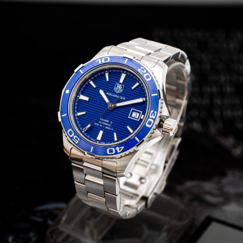 Đồng hồ Tag Heuer Aquaracer Automatic Blue Ceramic WAK2111.BA0830 Cũ Chính Hãng