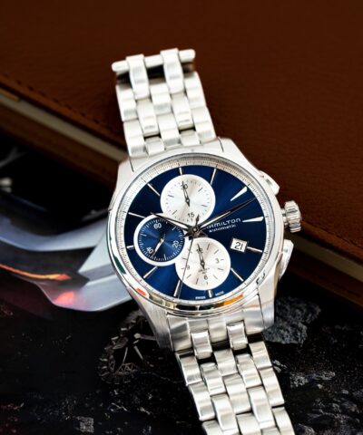 Đồng hồ HAMILTON JAZZMASTER AUTO CHRONOGRAPH H32596141 Cũ Chính Hãng