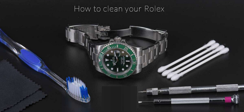 cách vệ sinh đồng hồ Rolex tại nhà