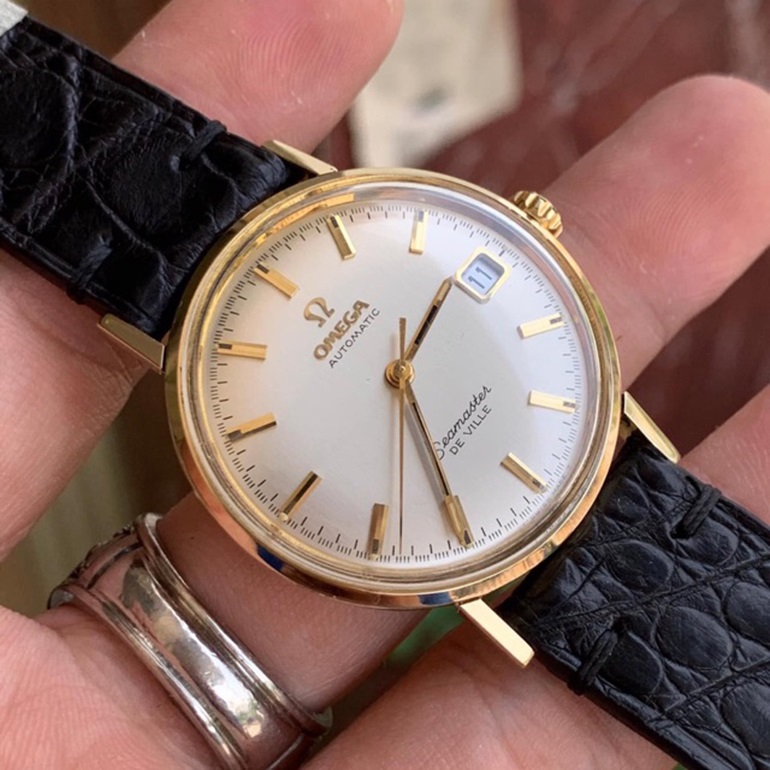 Omega Deville Co-axial Chronometer 4631.80.33 size 38 vàng khối