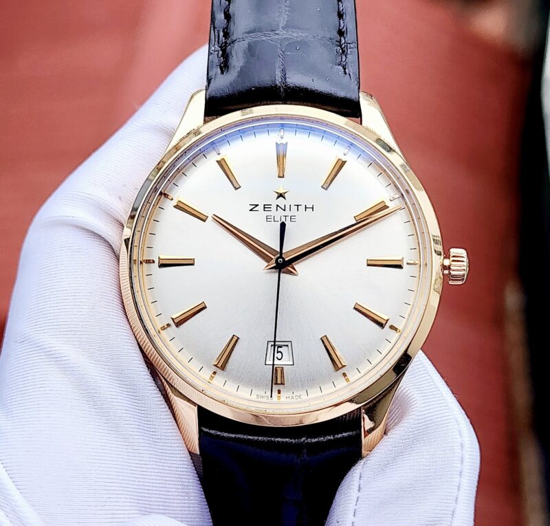 Zenith Captain Elite White Dial 18.2020.670/02.C498 Cũ Chính Hãng