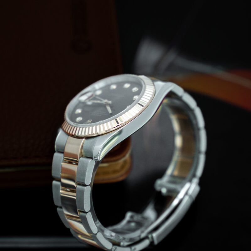 Đồng hồ Rolex Datejust 41 Choco Diamond Dial - 126331 Cũ Chính Hãng