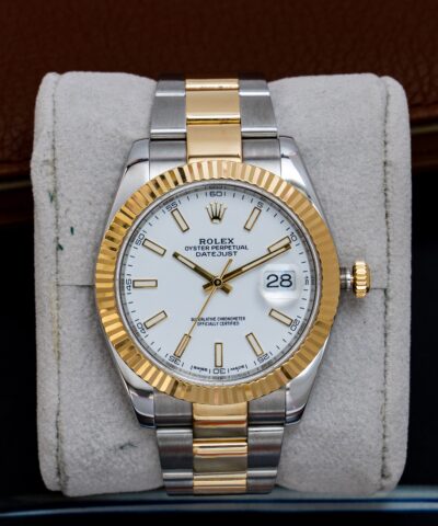 Đồng hồ Rolex Date Just Oyster 41mm 126303 Cũ CHính Hãng