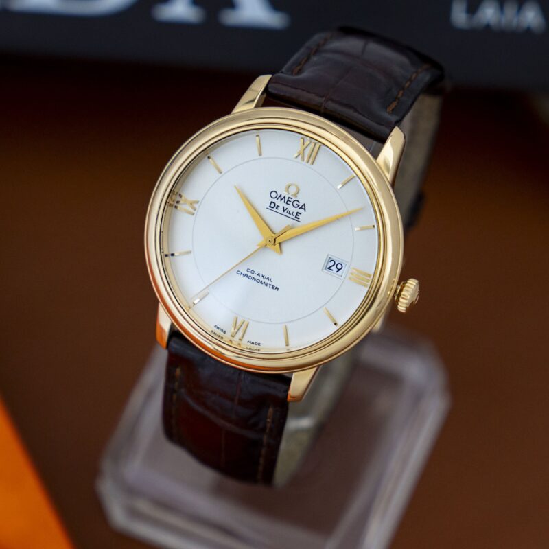 Đồng hồ Omega DeVille 424.53.40.20.02.002 Co-Axial Cũ Chính Hãng