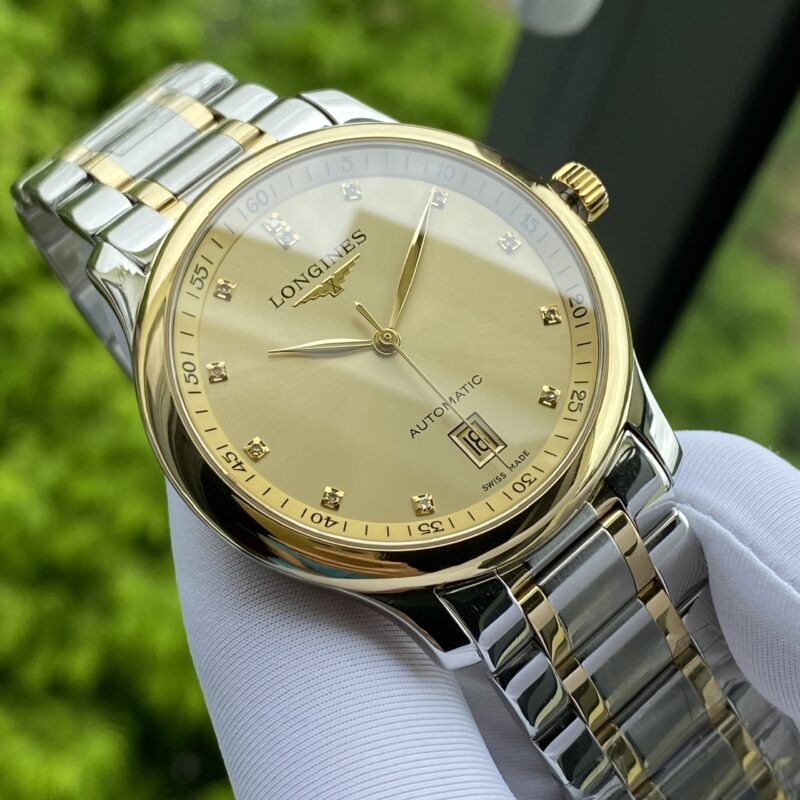 Đồng Hồ Longines Master Collection Diamond DemiGold 18K - L2.628.5.37.7 Cũ