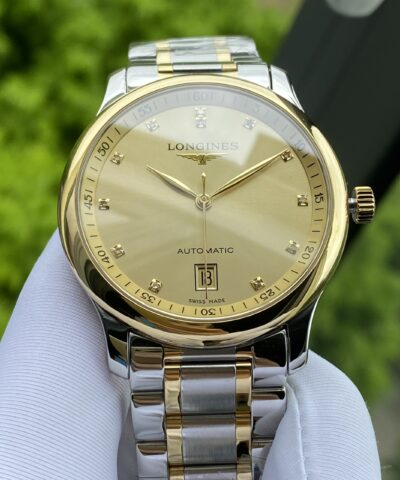 Đồng Hồ Longines Master Collection Diamond DemiGold 18K - L2.628.5.37.7 Cũ