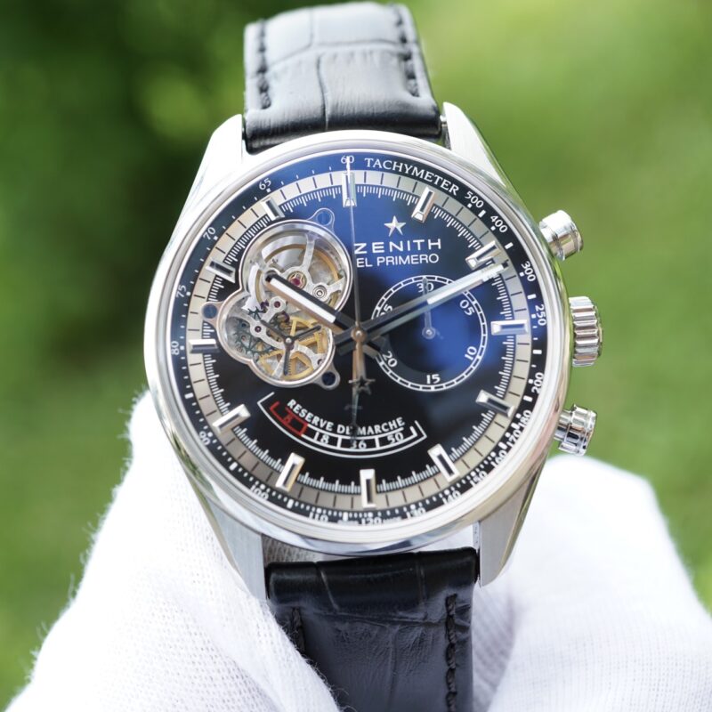 Đồng Hồ Zenith Chronomaster El Primero Open Power Reserve 03.2080.4021/21.C496 Cũ