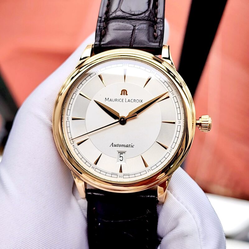 Đồng Hồ Maurice Lacroix Les Classiques 40mm LC6008-PG101-130 Cũ