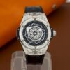 Đồng hồ Hublot Big Bang Sang Bleu Steel Pave 465.SS.1117.VR.1704.MXM18 Cũ