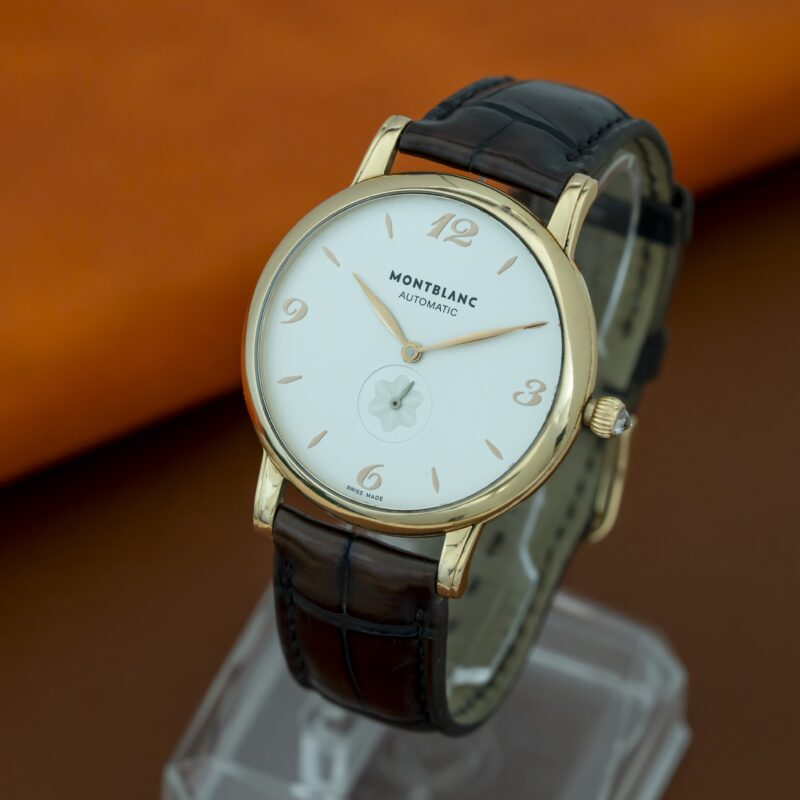 Đồng hồ Montblanc star classique 107076 18k red gold automatic Cũ