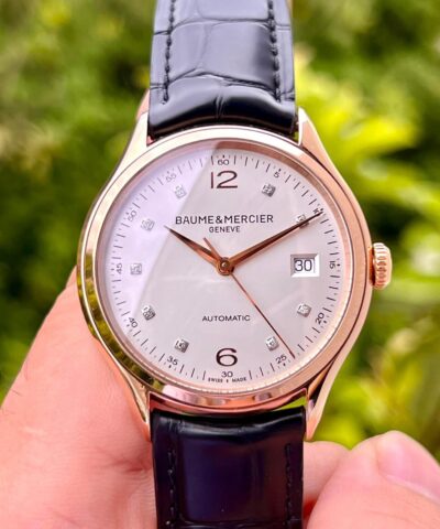 Đồng Hồ Baume Mercier 18k Clifton Diamond MOA10104 Cũ