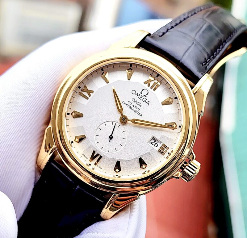 Đồng hồ Omega Deville Coaxial Chronometer 18K Yellow Gold  Cũ