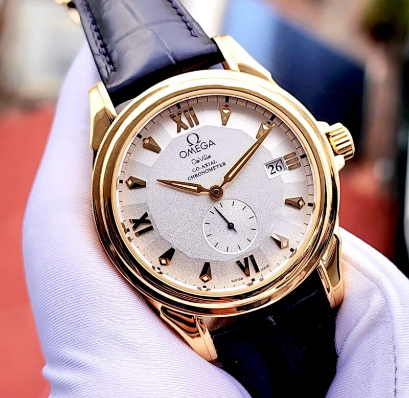 Đồng hồ Omega Deville Coaxial Chronometer 18K Yellow Gold  Cũ