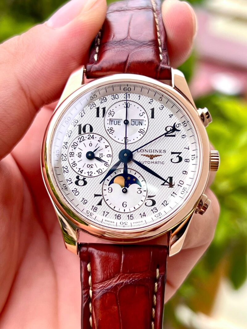 Đồng Hồ Longines Master Collection Complete Calendar L2.673.8.78.3 Cũ