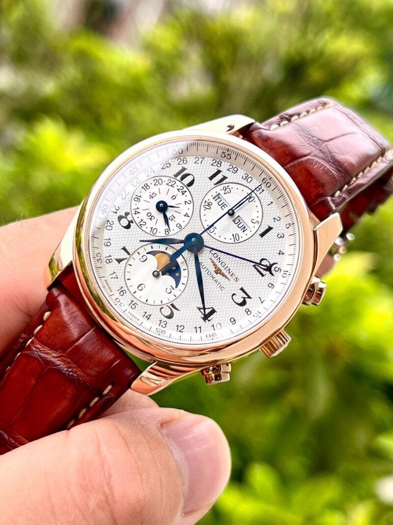 Đồng Hồ Longines Master Collection Complete Calendar L2.673.8.78.3 Cũ