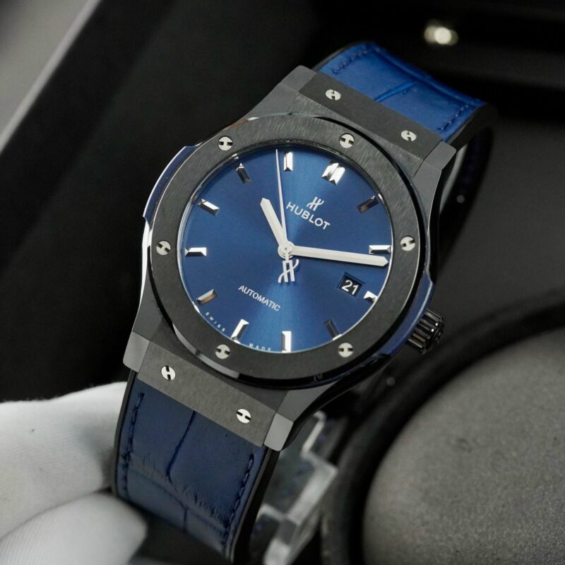 Đồng Hồ Hublot Classic Fusion Ceramic Blue 542.CM.7170.LR Cũ